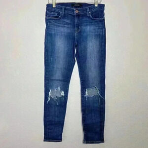 J Brand 835 Mid Rise Capri Jeans Size 27 Misfit